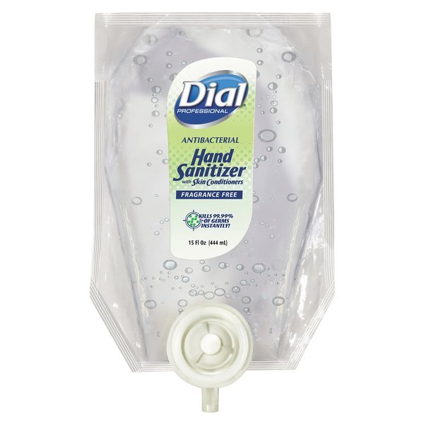 Eco-Smart Gel Hand Sanitizer Refill, Fragrance-Free, 15 oz Refill, PK6, Dial Professional, Mfr#: 17000122588